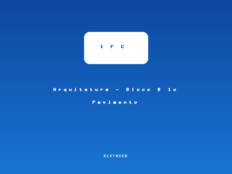 Miniatura de Arquitetura - Bloco B 1o Pavimento