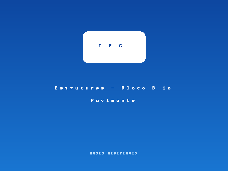 Miniatura de Estruturas - Bloco B 1o Pavimento